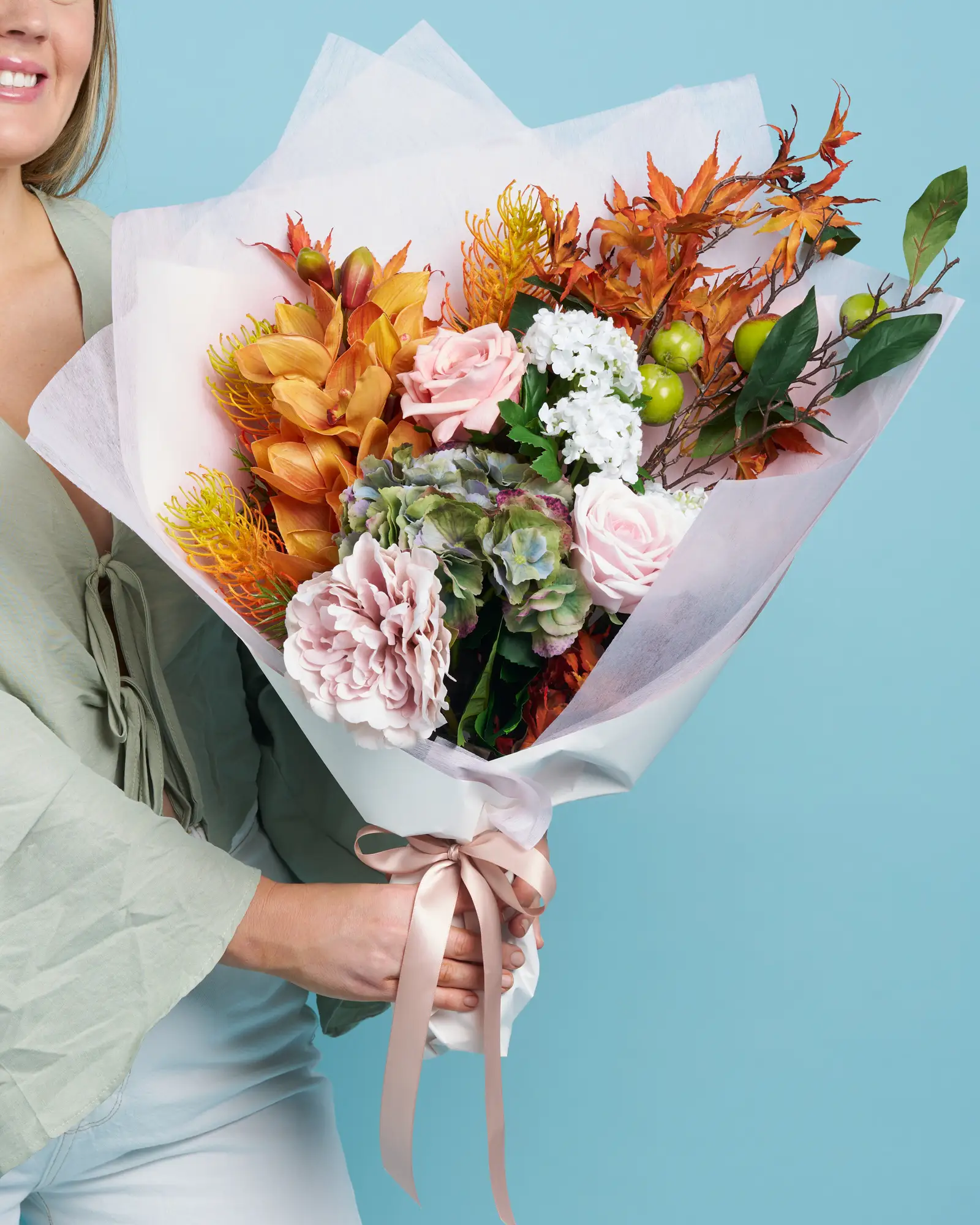 Auburn Glow - Premium Artificial Flowers - Image 4