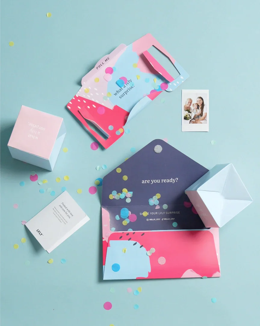 Personalised Polaroid Confetti Explosion + Flowers - Image 2