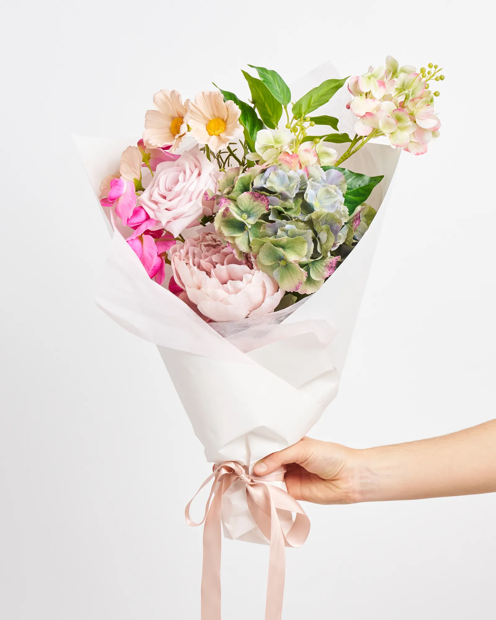 Something Sweet - Mini Artificial Flowers + Vase - Image 3