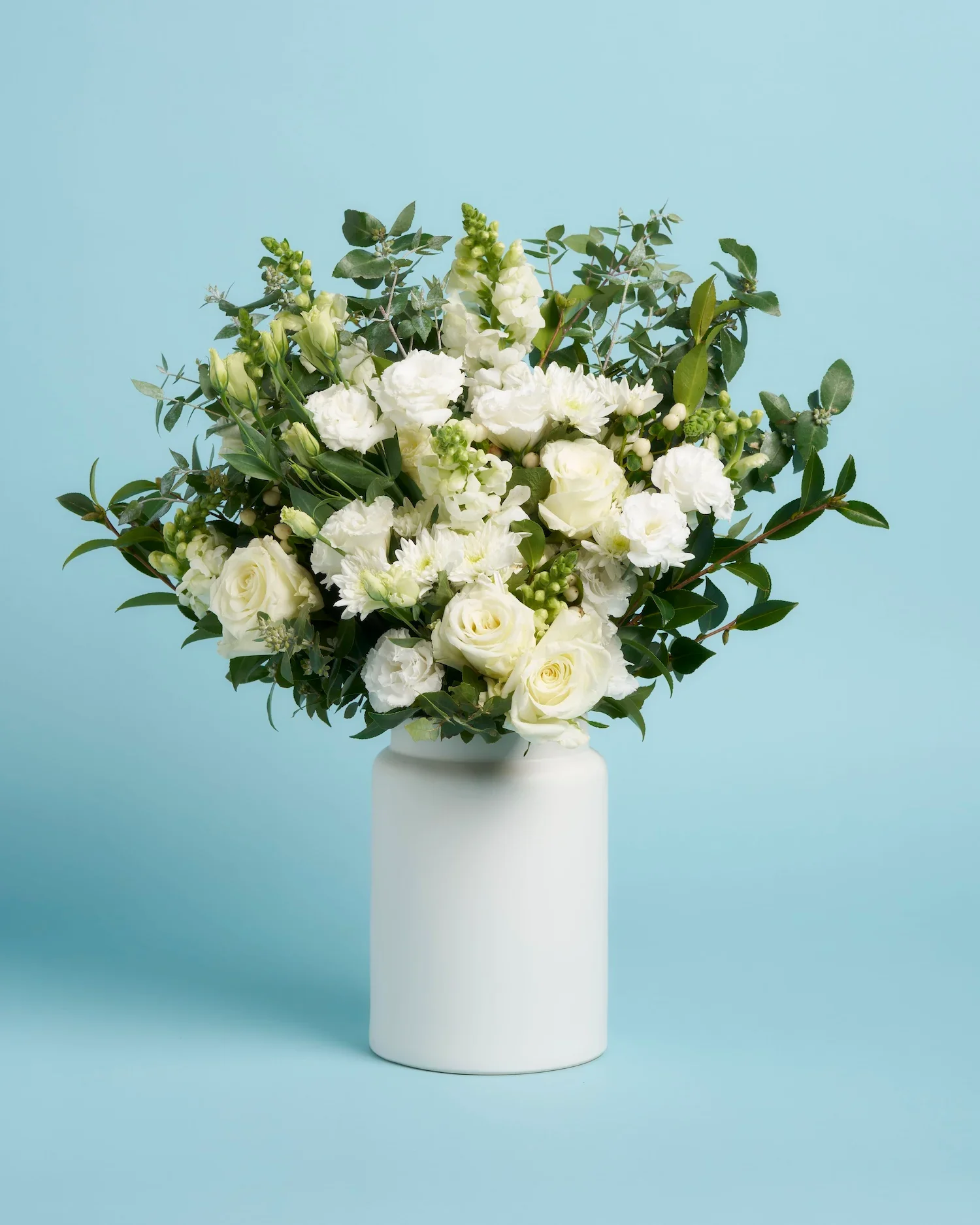 White Condolence Flowers - Image 3